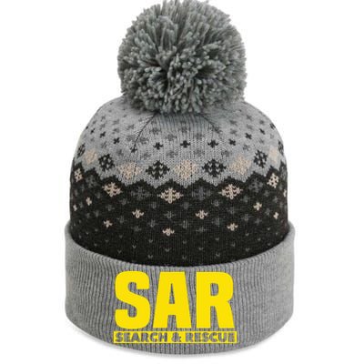 Search Rescue Crew SAR Emergency Response Team The Baniff Cuffed Pom Beanie