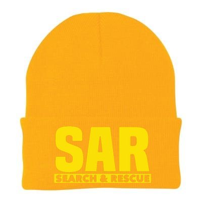 Search Rescue Crew SAR Emergency Response Team Knit Cap Winter Beanie