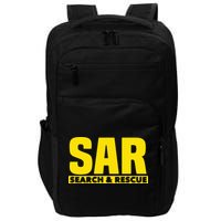 Search Rescue Crew SAR Emergency Response Team Impact Tech Backpack