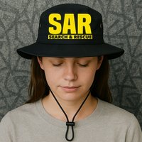 Search Rescue Crew SAR Emergency Response Team Bucket Hat