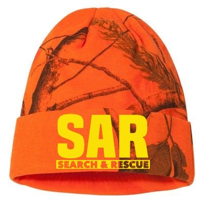 Search Rescue Crew SAR Emergency Response Team Kati Licensed 12" Camo Beanie