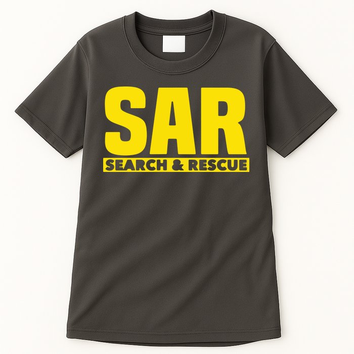 Search Rescue Crew SAR Emergency Response Team Tall T-Shirt