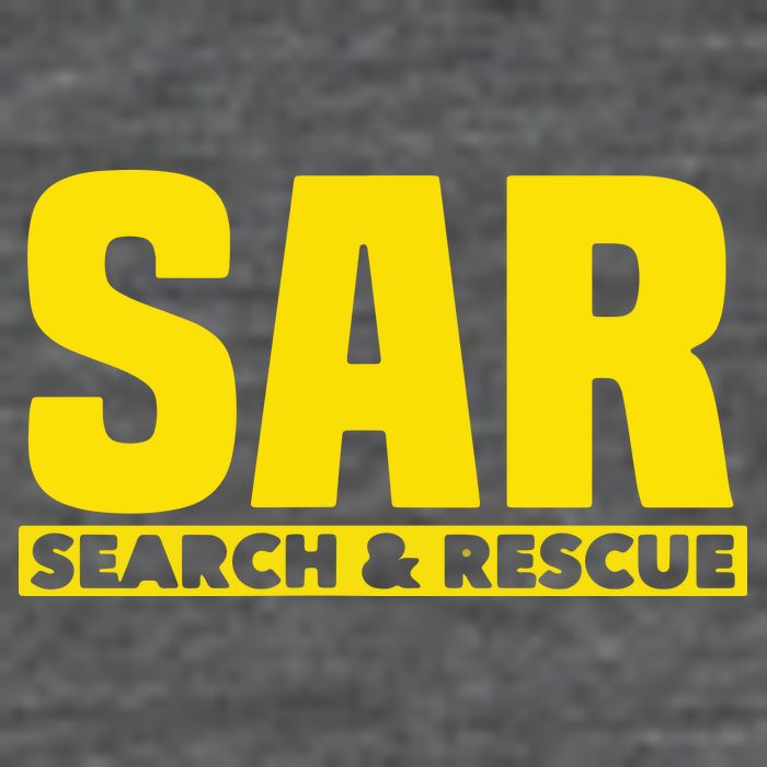 Search Rescue Crew SAR Emergency Response Team Backpack