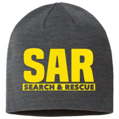 Search Rescue Crew SAR Emergency Response Team Sustainable Beanie