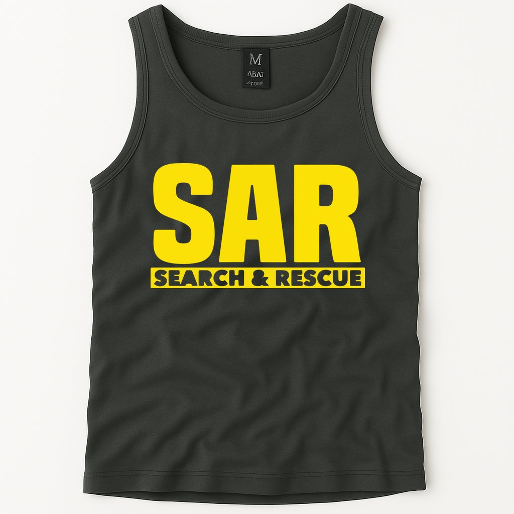 Search Rescue Crew SAR Emergency Response Team Tank Top
