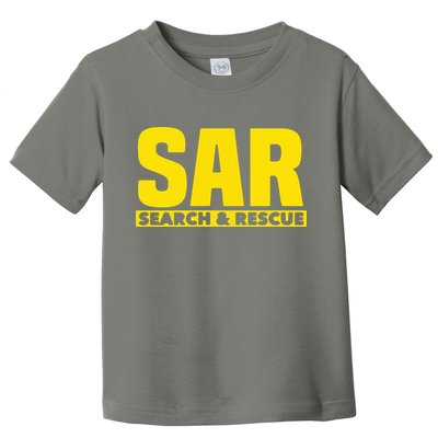 Search Rescue Crew SAR Emergency Response Team Toddler T-Shirt