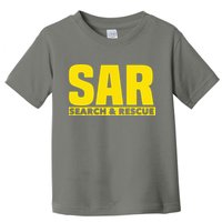 Search Rescue Crew SAR Emergency Response Team Toddler T-Shirt