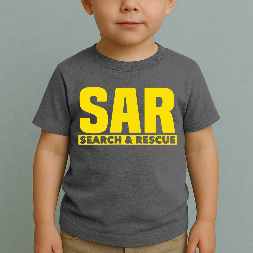 Search Rescue Crew SAR Emergency Response Team Toddler T-Shirt