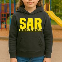 Search Rescue Crew SAR Emergency Response Team Kids Hoodie