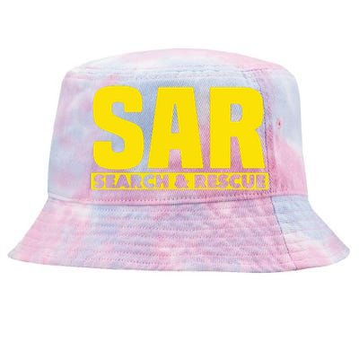 Search Rescue Crew SAR Emergency Response Team Tie-Dyed Bucket Hat