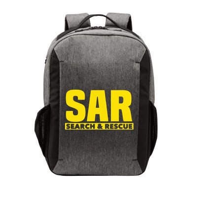 Search Rescue Crew SAR Emergency Response Team Vector Backpack