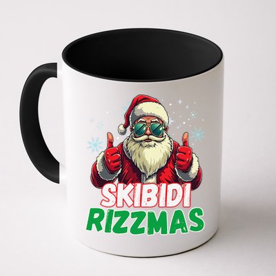 Skibid.I Rizzmas Christmas Rizz Santa Claus Charisma Mug