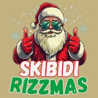 Skibid.I Rizzmas Christmas Rizz Santa Claus Charisma Cooling Performance Crew T-Shirt