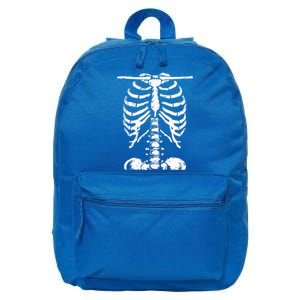 Skeleton Rib Cage Gifts Halloween Costume Skeleton 16 in Basic Backpack