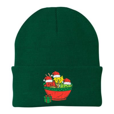 Santa Ra Cats Anime Christmas Xmas Girl Knit Cap Winter Beanie