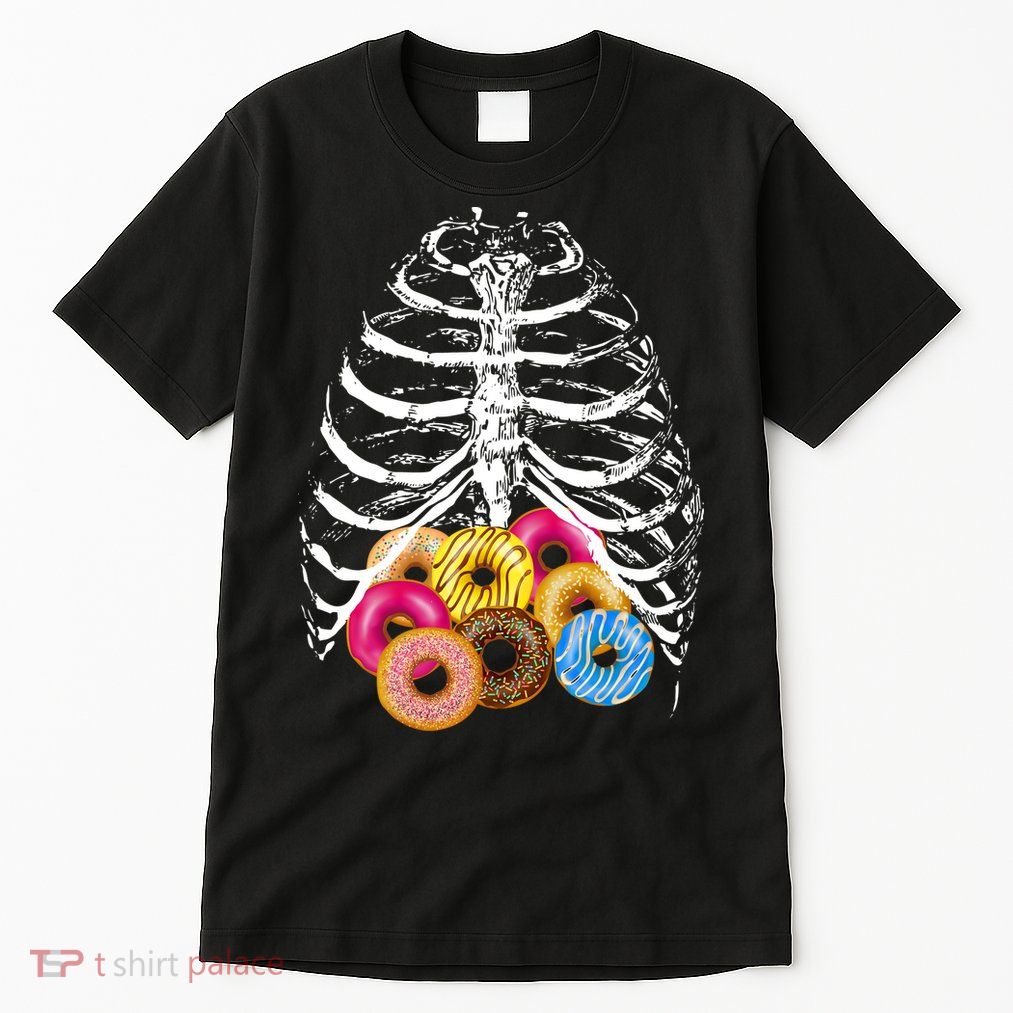 Skeleton Rib Cage Donuts Tall T-Shirt