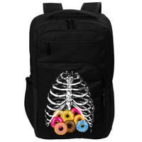 Skeleton Rib Cage Donuts Impact Tech Backpack