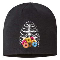 Skeleton Rib Cage Donuts Sustainable Beanie