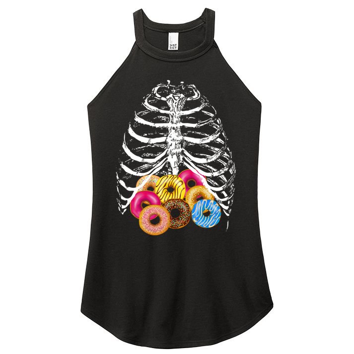 Skeleton Rib Cage Donuts Women's Perfect Tri Rocker Tank