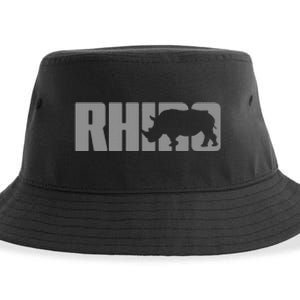 Save Rhino Clothing Rhino Rhinoceros Sustainable Bucket Hat