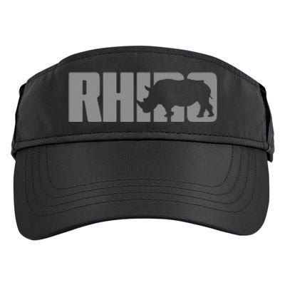 Save Rhino Clothing Rhino Rhinoceros Adult Drive Performance Visor