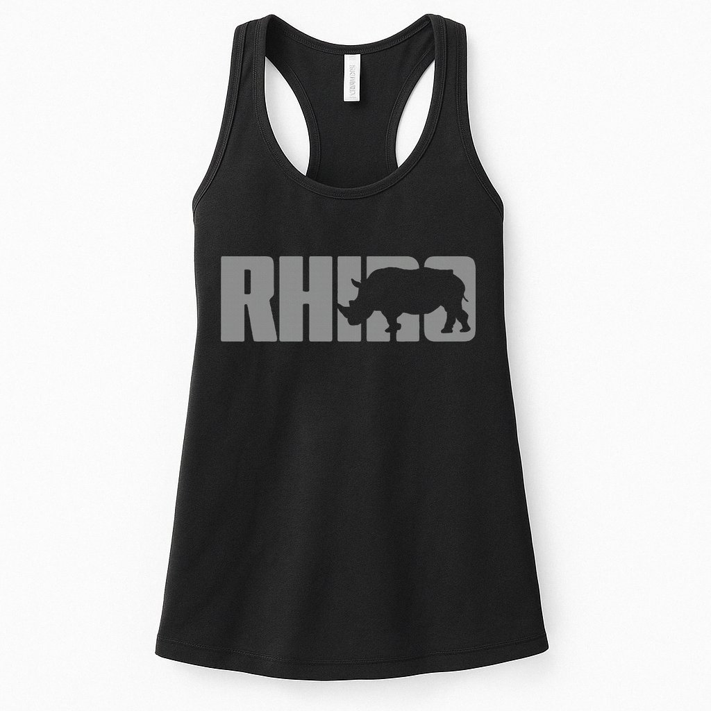 Save Rhino Clothing Rhino Rhinoceros Womens Tank Top