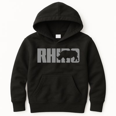 Save Rhino Clothing Rhino Rhinoceros Kids Hoodie