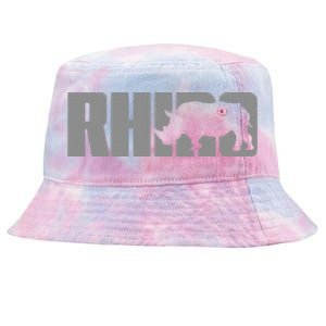 Save Rhino Clothing Rhino Rhinoceros Tie-Dyed Bucket Hat