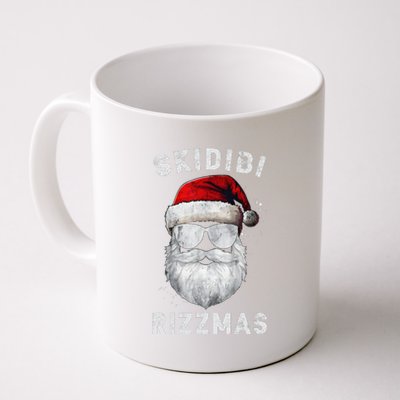 Skibid.I Rizzmas Christmas Rizz Santa Claus Charisma Cool Coffee Mug