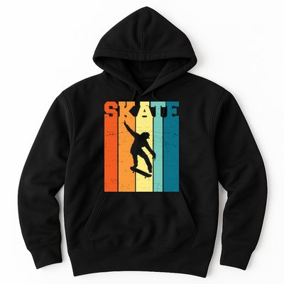 Skate Retro Colorful Sunset Hoodie