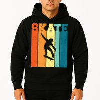Skate Retro Colorful Sunset Hoodie