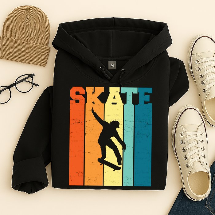 Skate Retro Colorful Sunset Hoodie