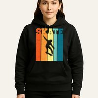 Skate Retro Colorful Sunset Hoodie