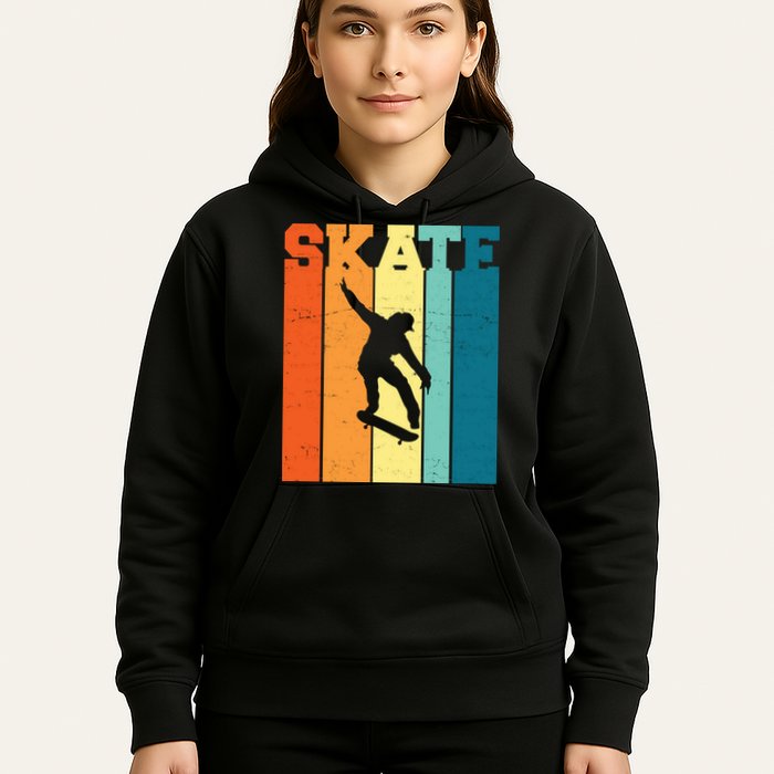 Skate Retro Colorful Sunset Hoodie