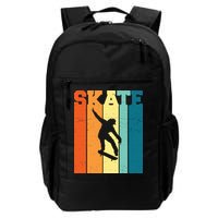 Skate Retro Colorful Sunset Backpack
