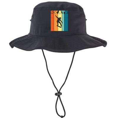 Skate Retro Colorful Sunset Bucket Hat