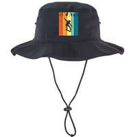 Skate Retro Colorful Sunset Bucket Hat