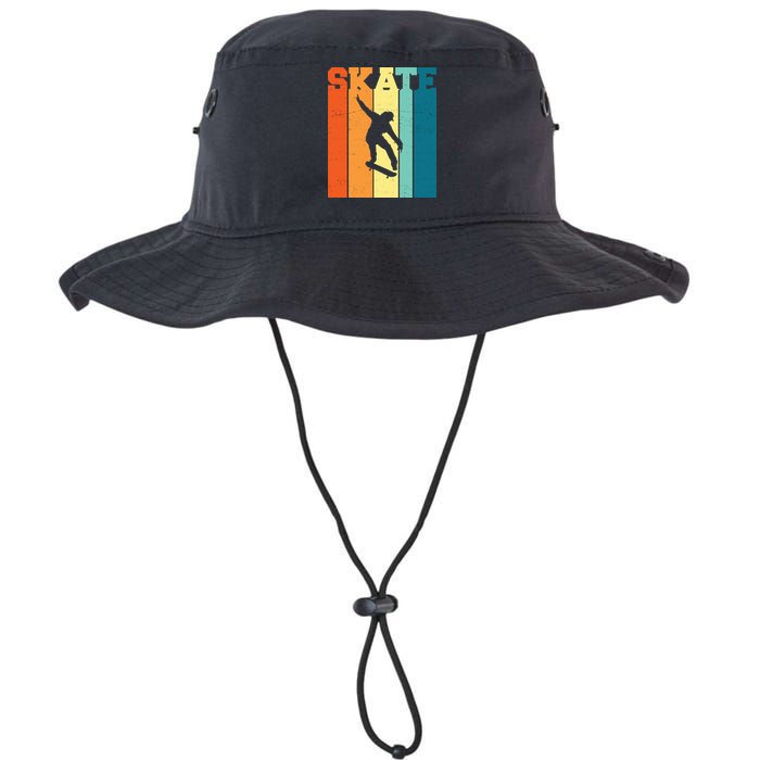 Skate Retro Colorful Sunset Bucket Hat