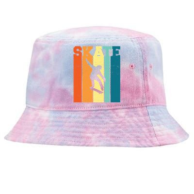 Skate Retro Colorful Sunset Tie-Dyed Bucket Hat