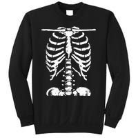 Skeleton Rib Cage Gifts Men Women Halloween Costume Sweatshirt