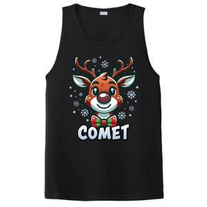 Santa’S Reindeer Comet Xmas Group Costume Gift PosiCharge Competitor Tank