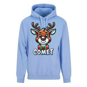 Santa’S Reindeer Comet Xmas Group Costume Gift Unisex Surf Hoodie