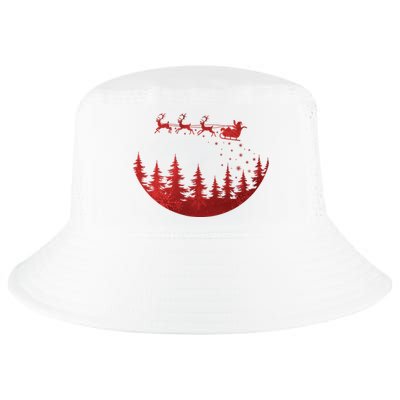 Santa Reindeer Christmas Festive Cool Comfort Performance Bucket Hat