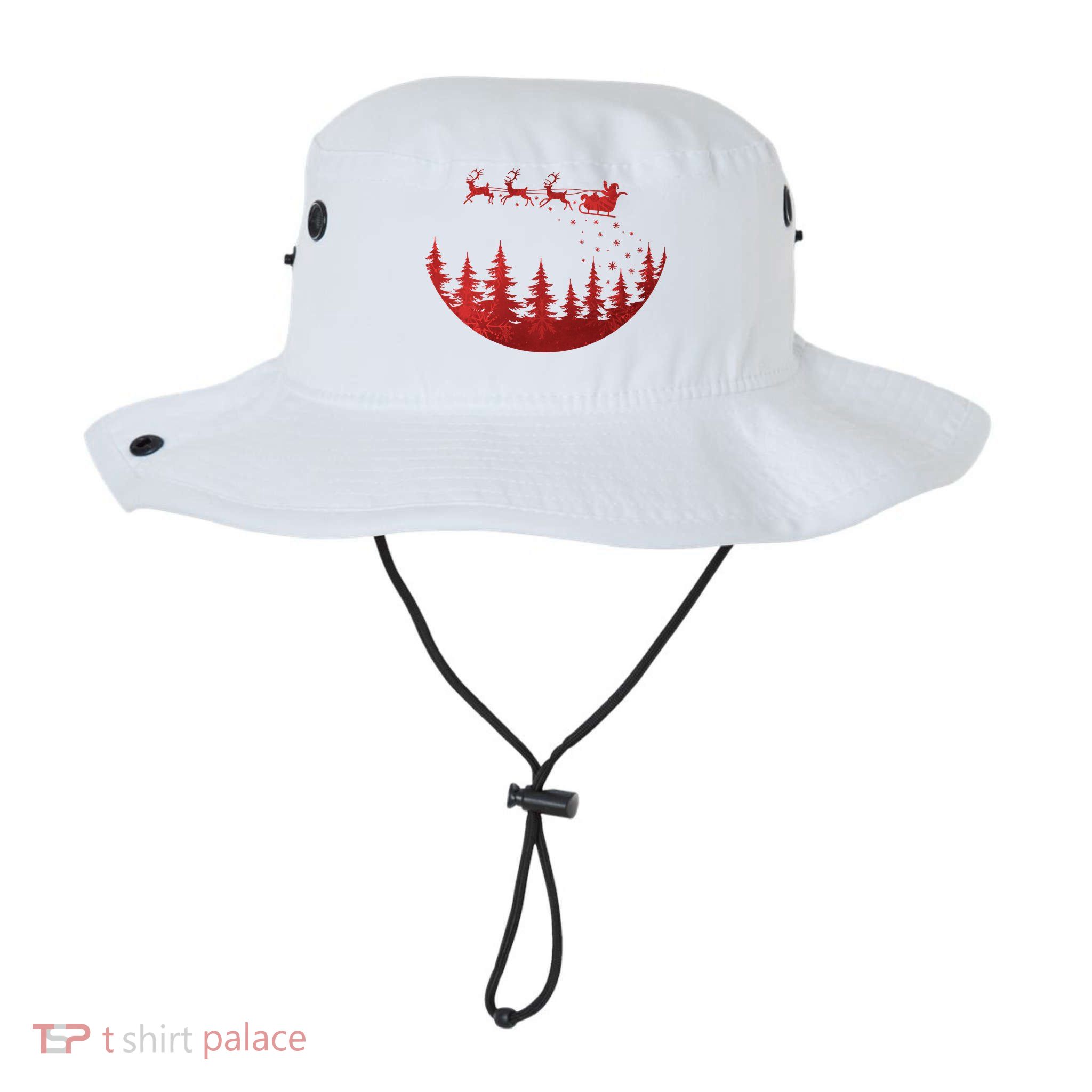 Santa Reindeer Christmas Festive Bucket Hat