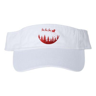 Santa Reindeer Christmas Festive Visor