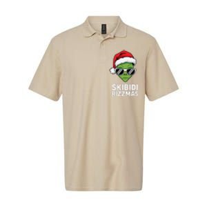 Skibid.I Rizzmas Christmas Rizz Funny Alien Xmas Softstyle Adult Sport Polo