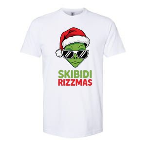 Skibid.I Rizzmas Christmas Rizz Funny Alien Xmas Softstyle CVC T-Shirt