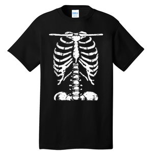 Skeleton Rib Cage Gifts  Halloween Costume Tall T-Shirt