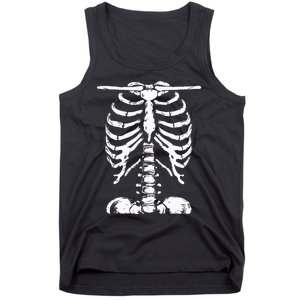 Skeleton Rib Cage Gifts  Halloween Costume Tank Top