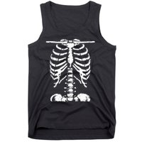 Skeleton Rib Cage Gifts  Halloween Costume Tank Top